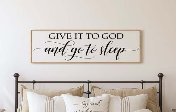Give it to God sign