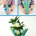 Twisted vase collage