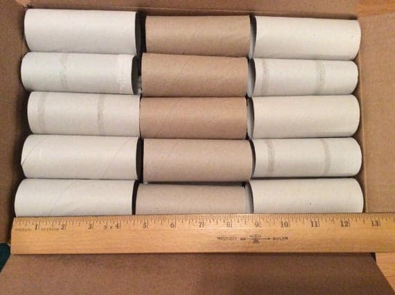 30 Toilet paper tubes great for school or camp craft projects | Etsy