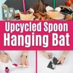 Hanging spoon bat collage