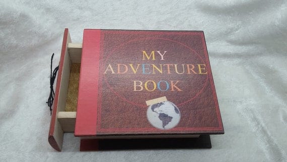 My Adventure Book Jewelry Box Book Ring Box Gift for Her | Etsy