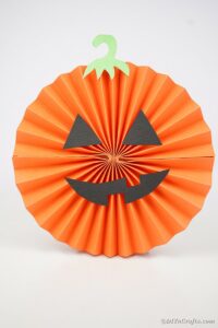 Easy Handmade Halloween Paper Fan Decorations - DIY & Crafts