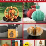 Pumpkin decor collage