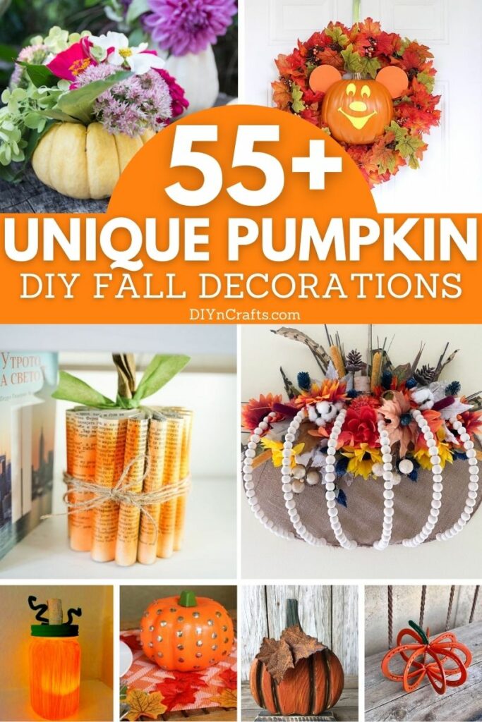 55+ Unique Pumpkin Crafts for Fall Decorating You Can DIY - DIY & Crafts