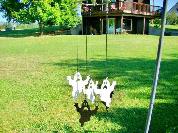 Ghost wind chimes Wind chimes Hanging mobiles | Etsy