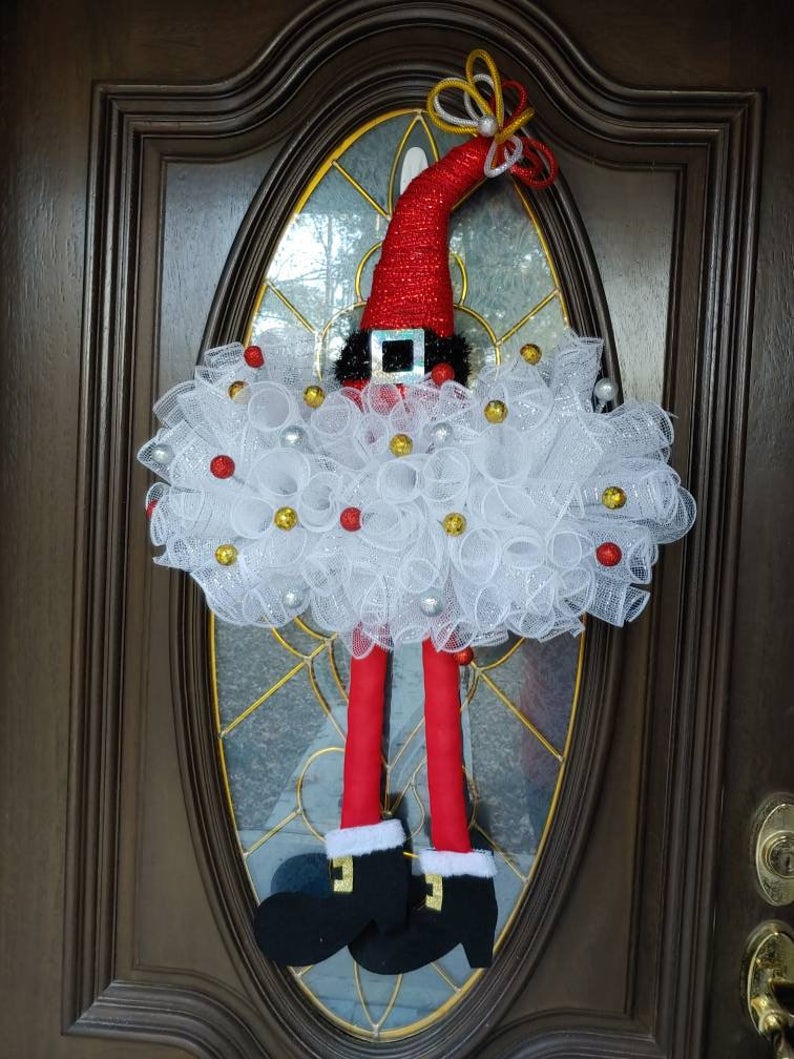 Santa Hat, Santa Legs, Elf Hat, Christmas Wreath