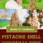 Instructions pour faire un sapin de Noël à la pistache