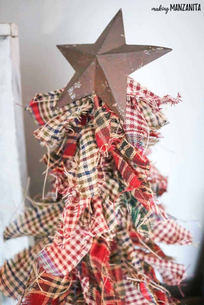 Fabric Christmas tree