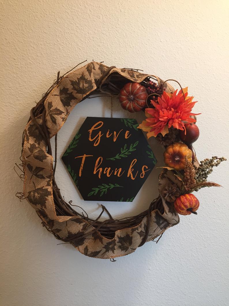Give Thanks Wreath