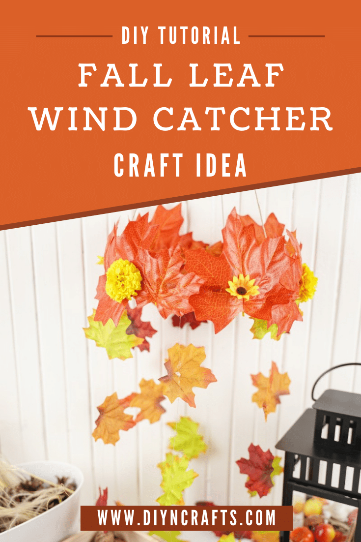 Fall wind catcher hanging up