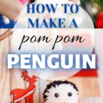 Pom Pom Penguin collage