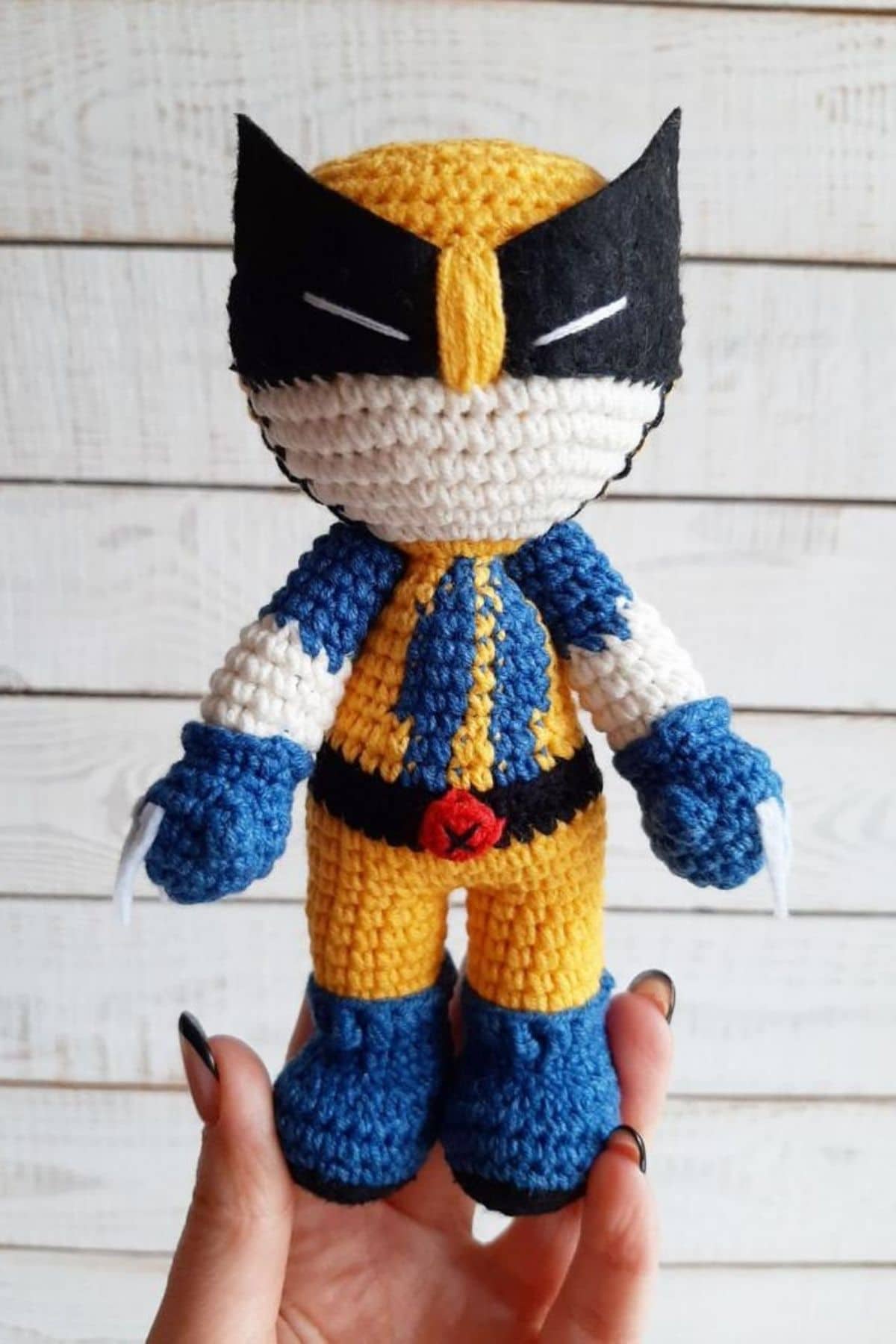 Wolverine crochet doll