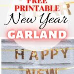 Printable new year banner collge