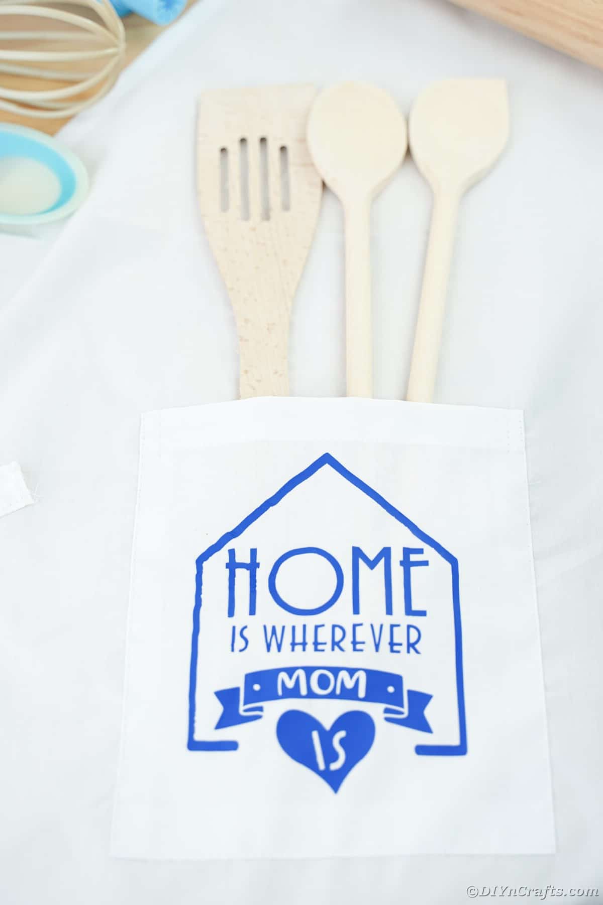 Blue home is wherever mom is