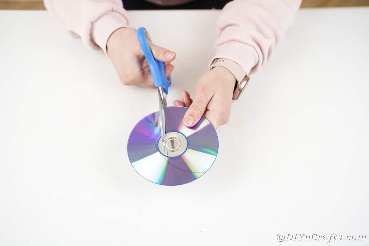 Eine CD schneiden