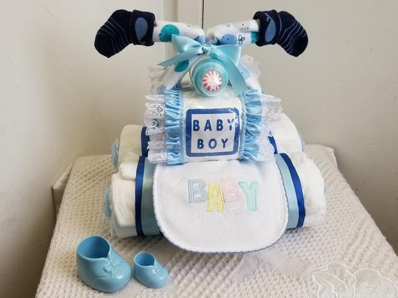 Four Wheeler Baby Diaper Block ATV Baby Shower Diaper Cake | Etsy