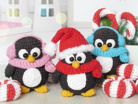 Cute Penguin Miniature Penguin Gift Christmas Decor | Etsy