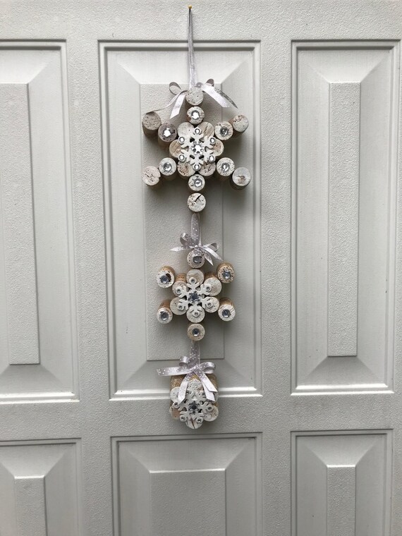 Cork Snowflake Door/wall Hanger | Etsy