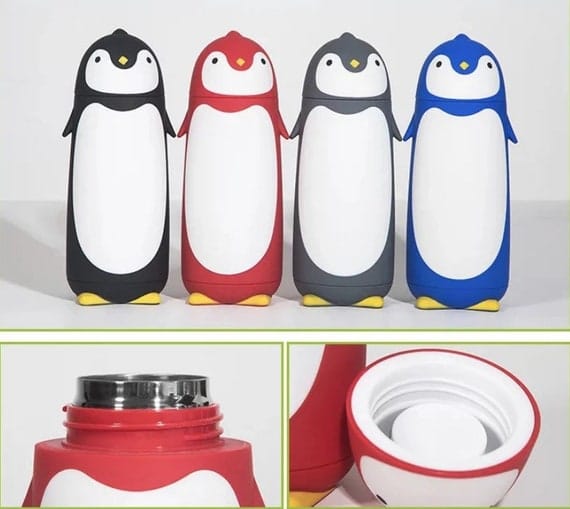 Personalised Penguin Thermal Bottle | Etsy