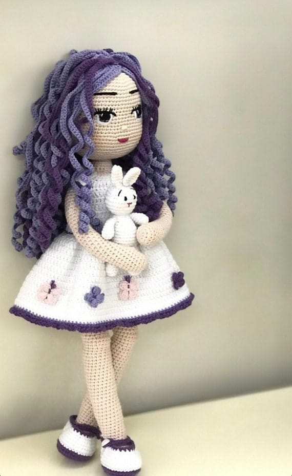 Hand-crochet Doll Made of Environment-friendly and Organic | Etsy