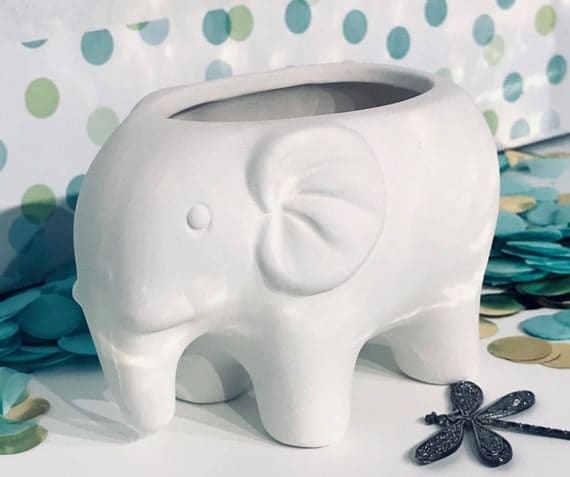 LILLY the ELEPHANT PLANTER | Etsy