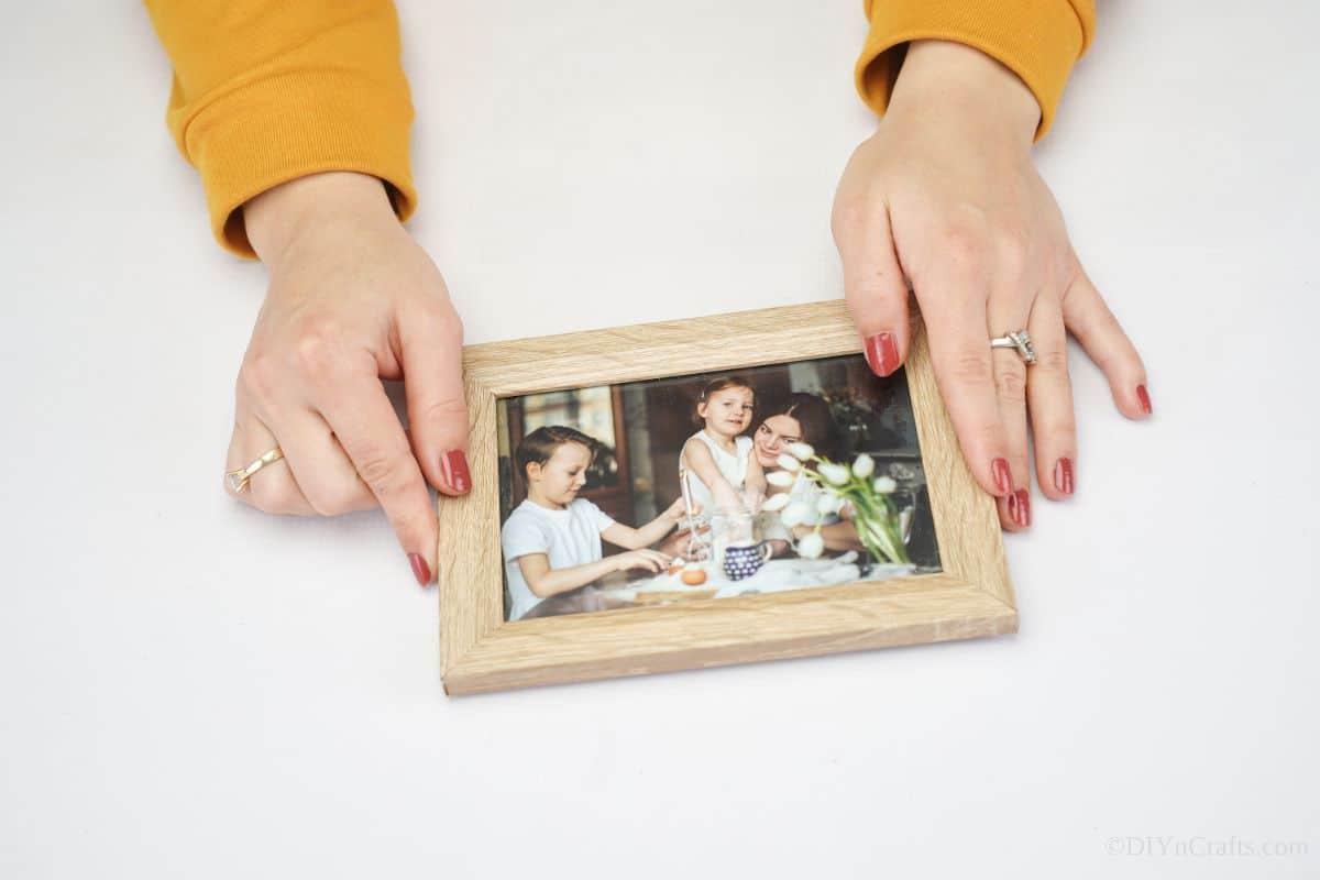 picture frame with a picture inside