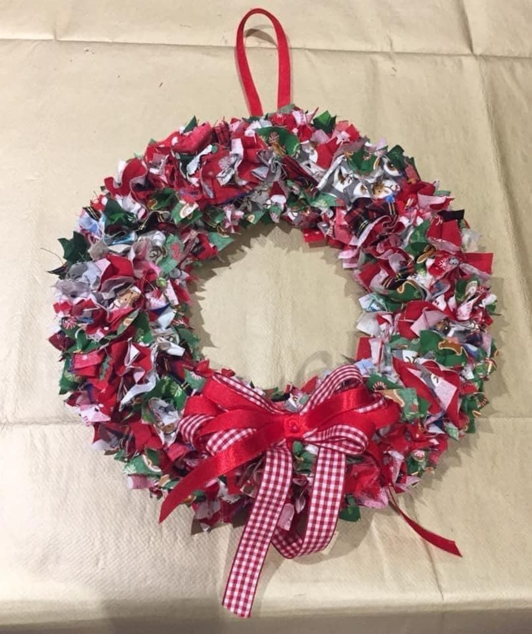 Make Your Own Rag Wreath Kit - Etsy