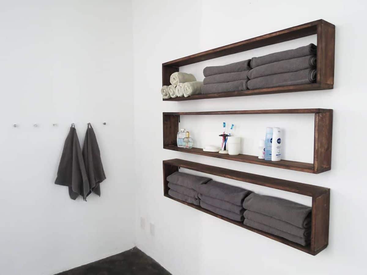 Wood Wall Shelves DIY