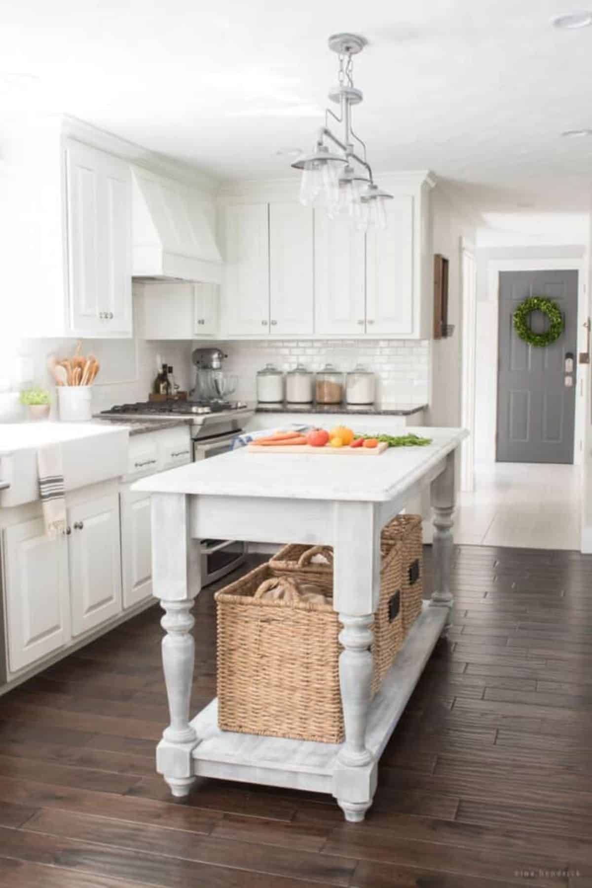 Add More Space with a Kitchen Island