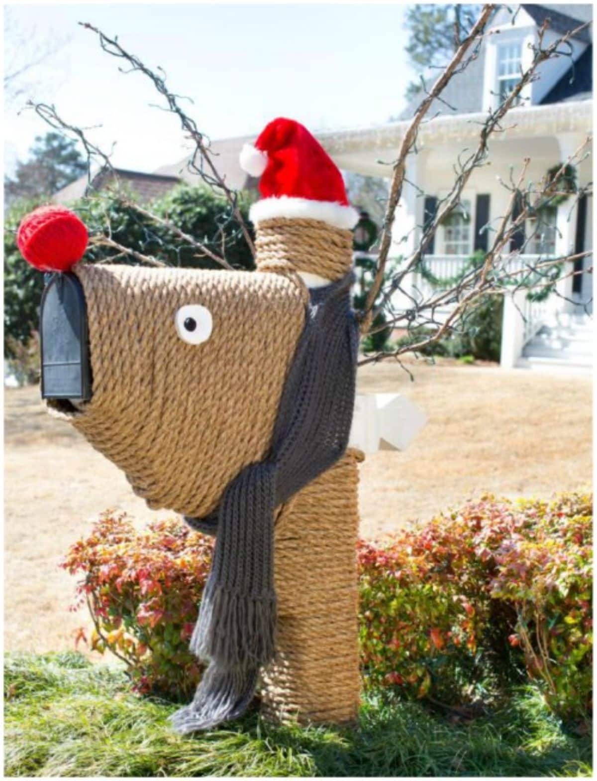 Reindeer Mailbox