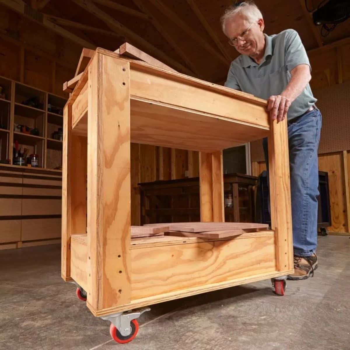 Rolling Tool Box Cart Storage