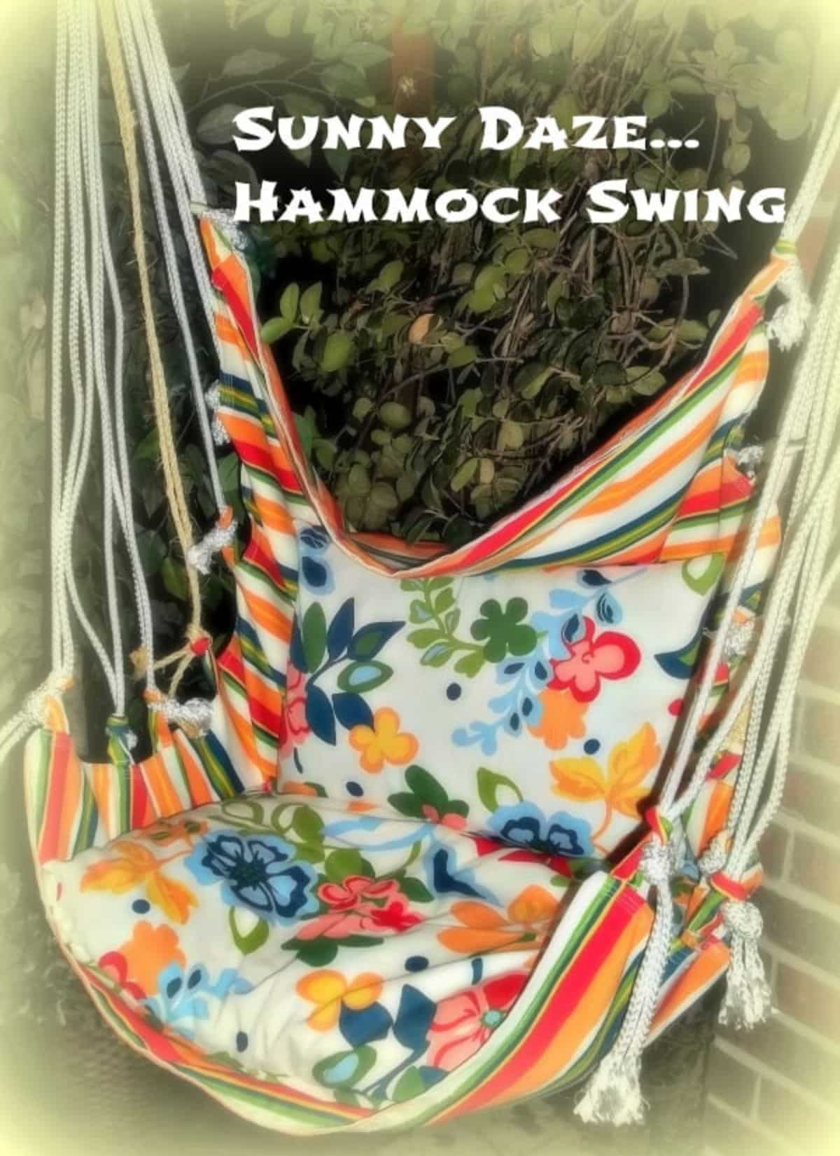 DIY Gypsy Hammock Swing