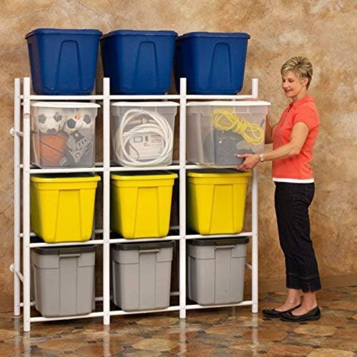 Bin Warehouse Storage Systems - 12 Totes