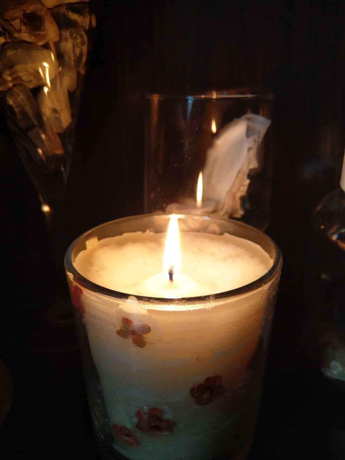 DIY Upcycled Candles