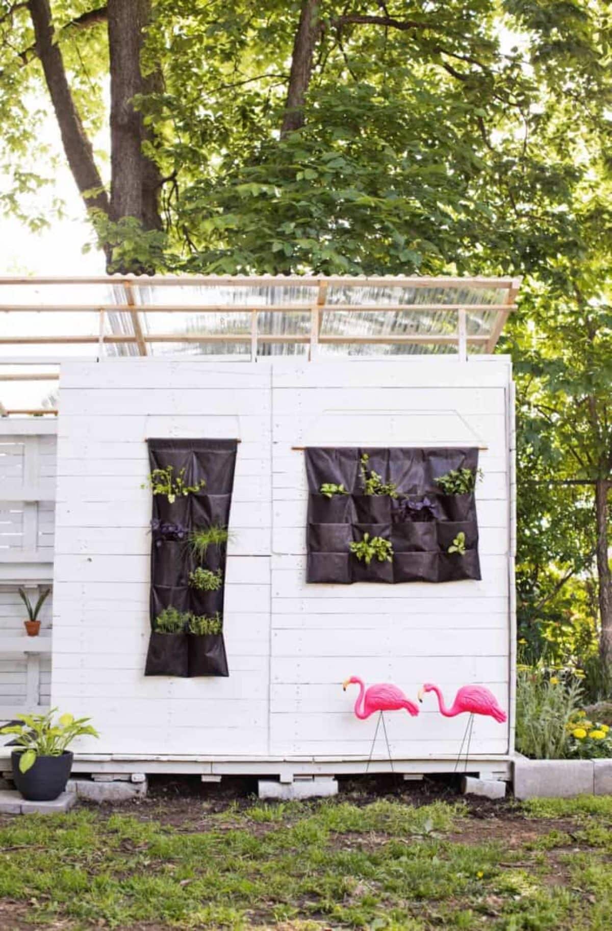 Fabric Vertical Herb Garden for Small Space