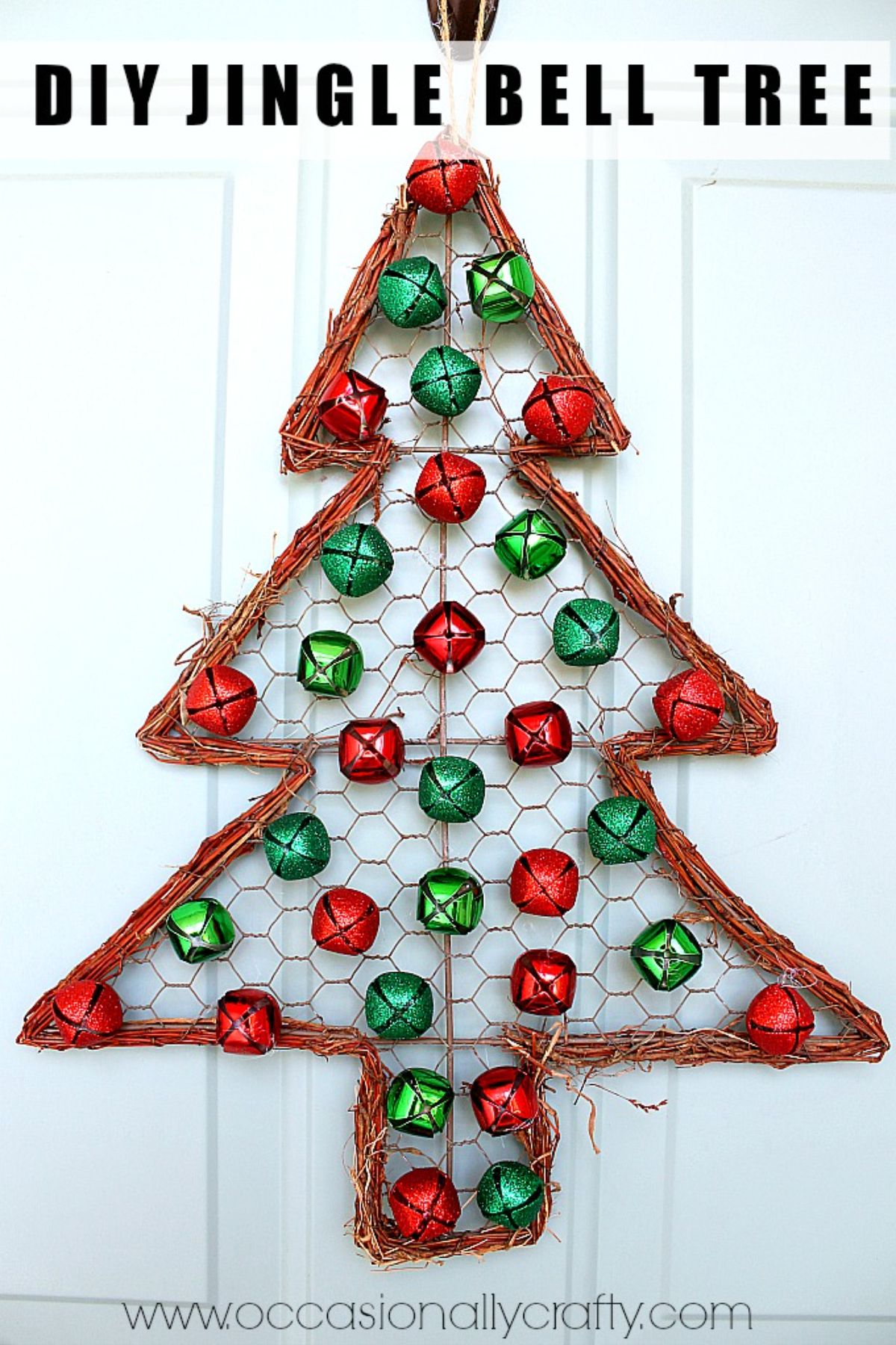 DIY Jingle Bell Tree