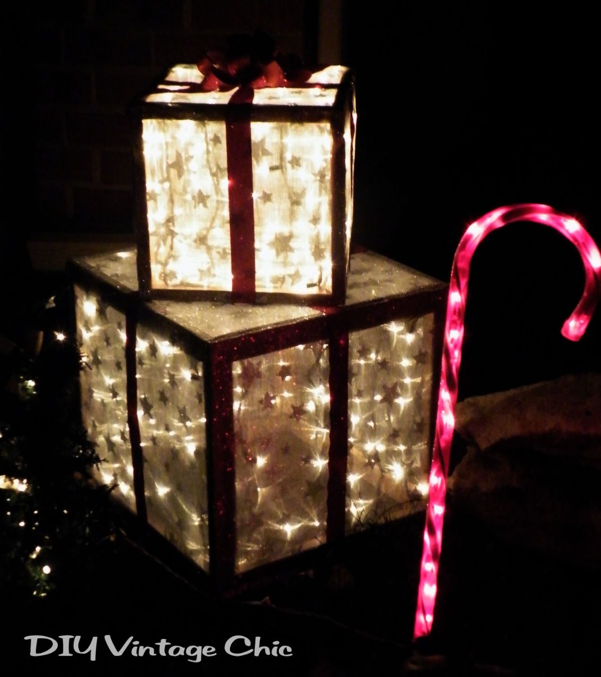 Lighted Christmas Presents For Outdoors