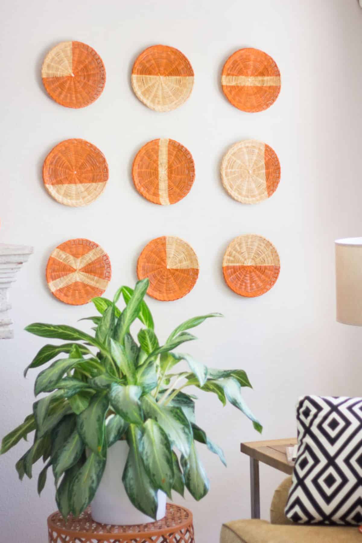DIY Basket Wall Art