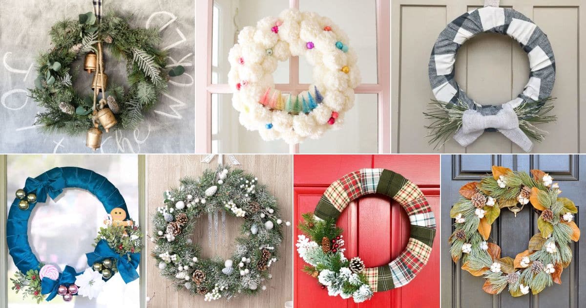 40 Winter Wreaths facebook image.