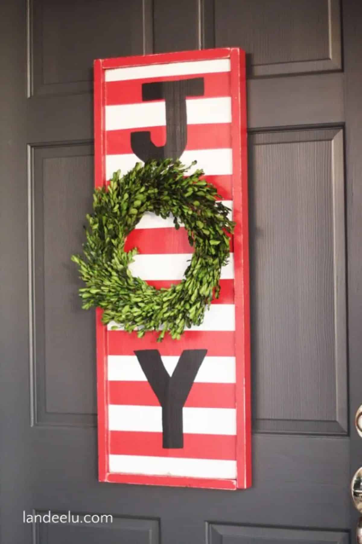 JOY DIY Christmas Sign