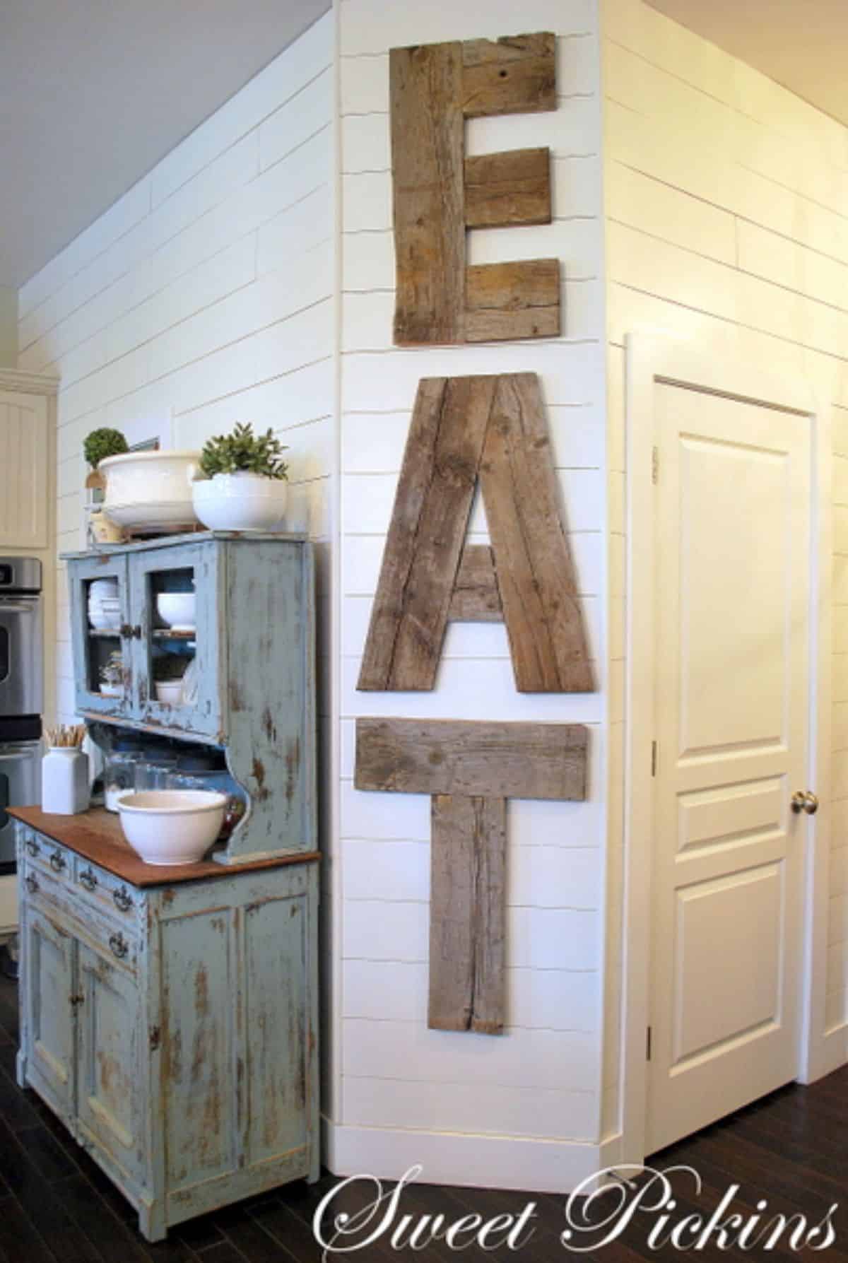 Letters From Reclaimed Lumber