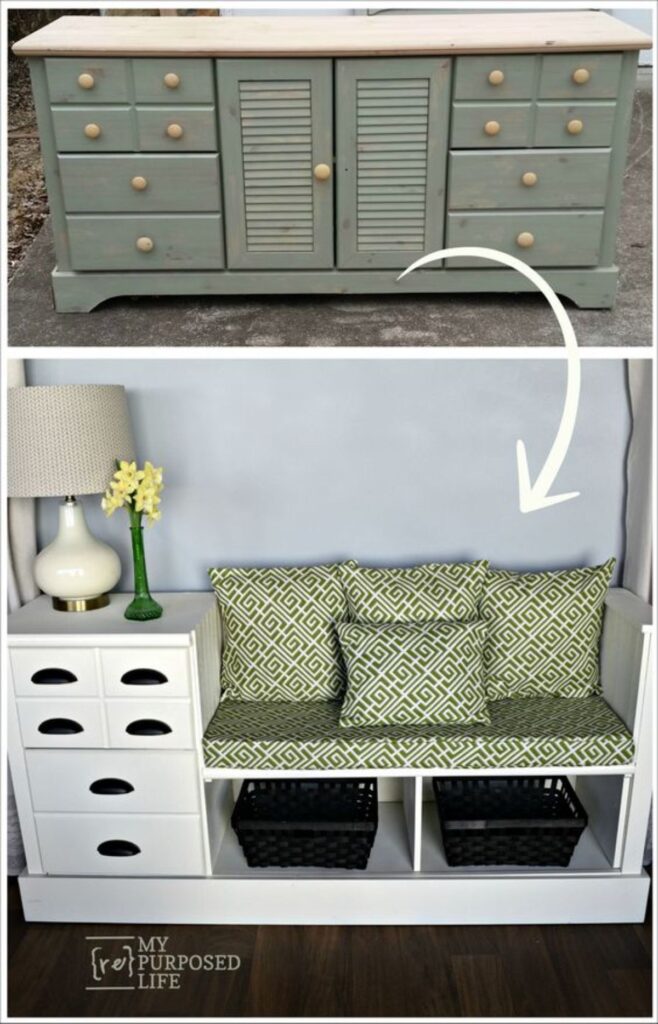39 Ways to Upcycle an Old Dresser - DIY & Crafts