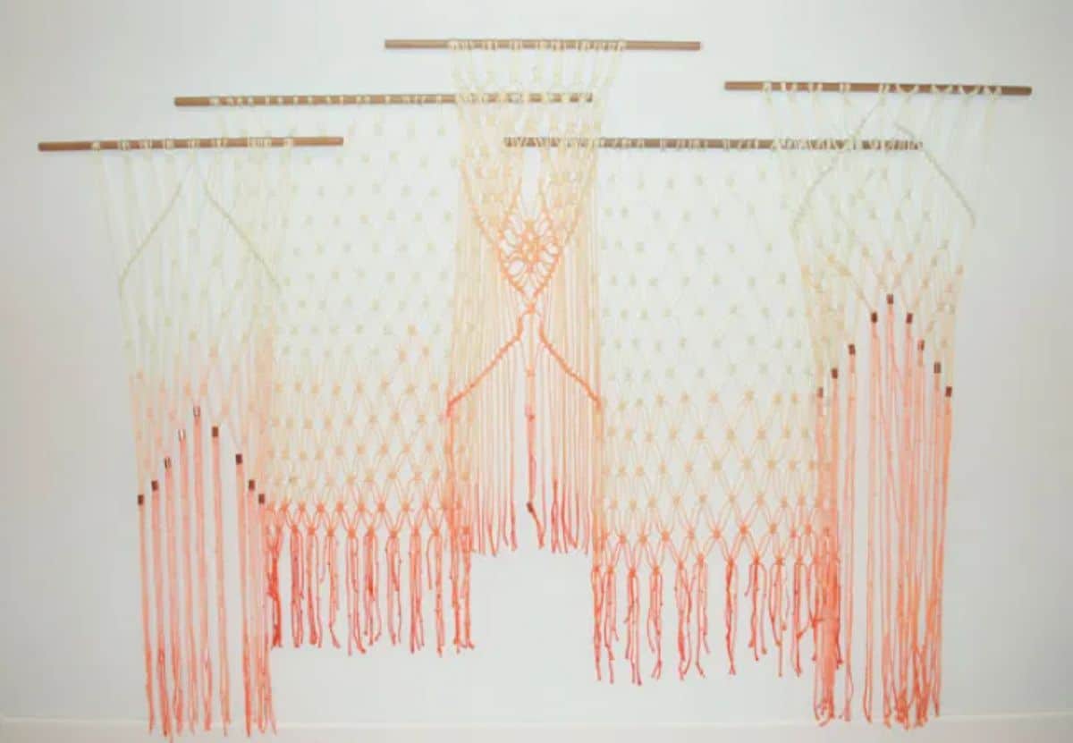Ombre Macrame Hanging