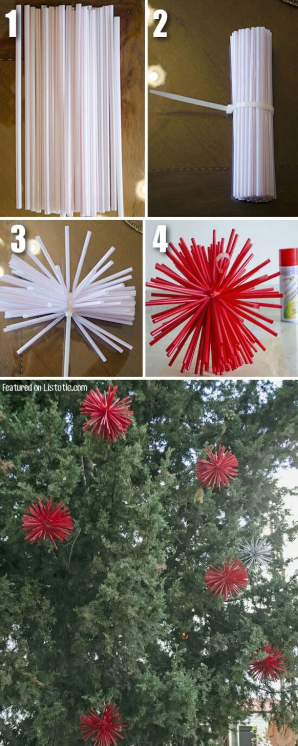 DIY Starburst Ornaments