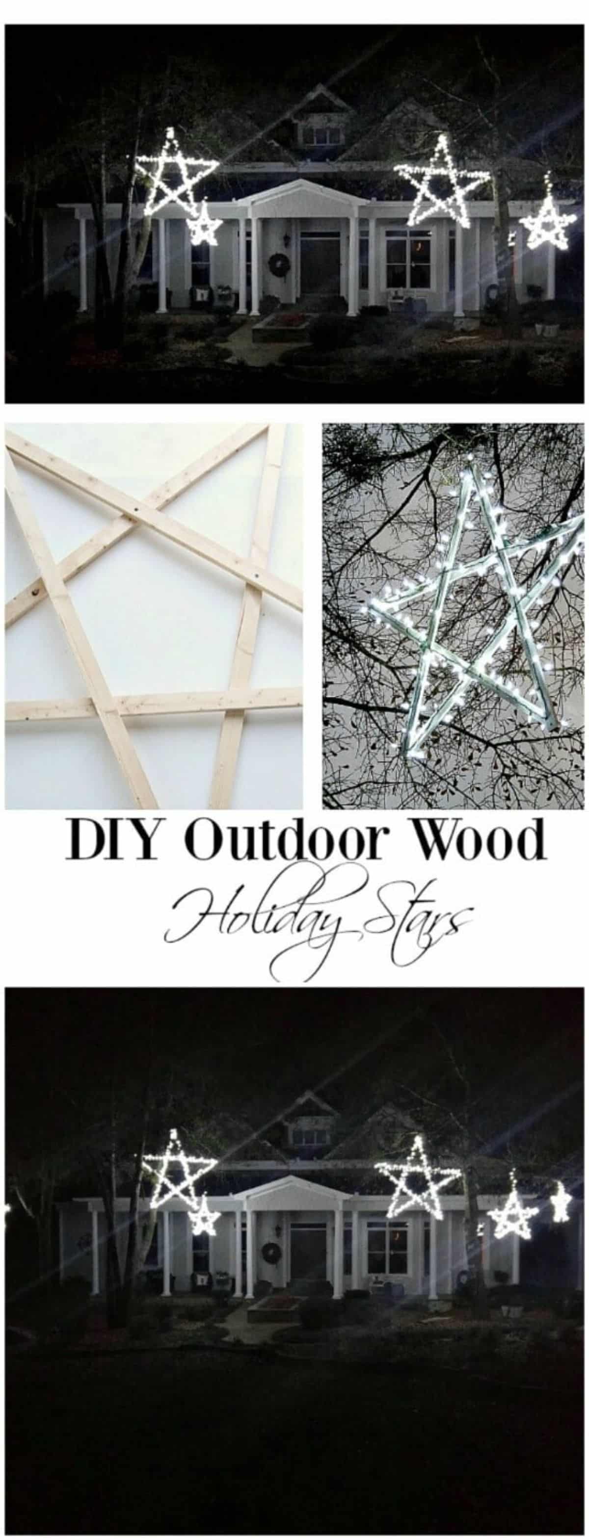 DIY Wooden Stars