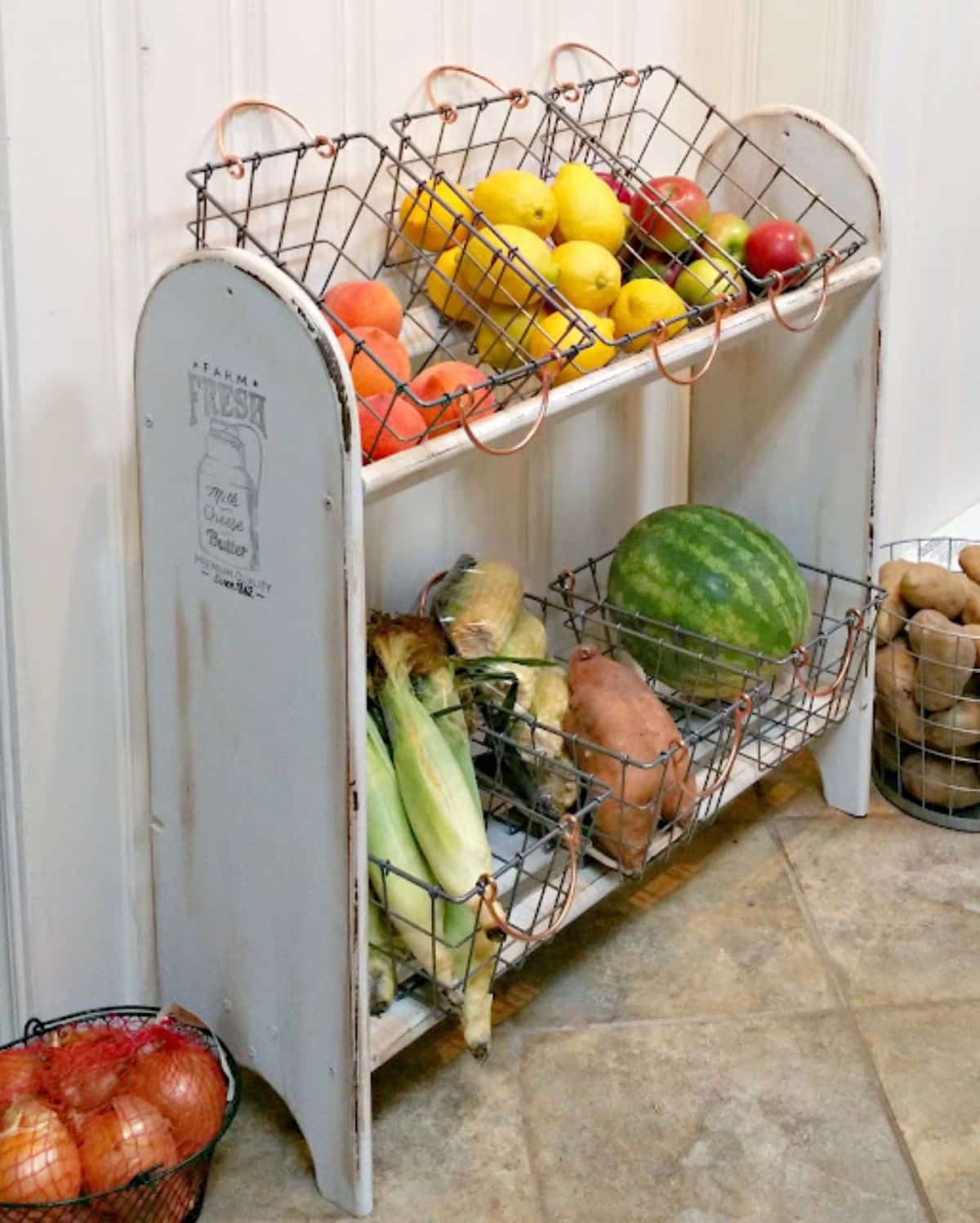 Farmhouse Vegetable Stand