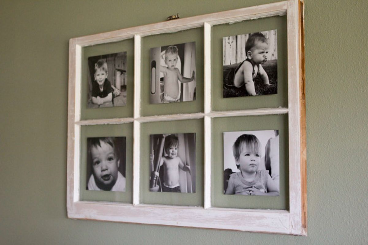 Old Window photo frames
