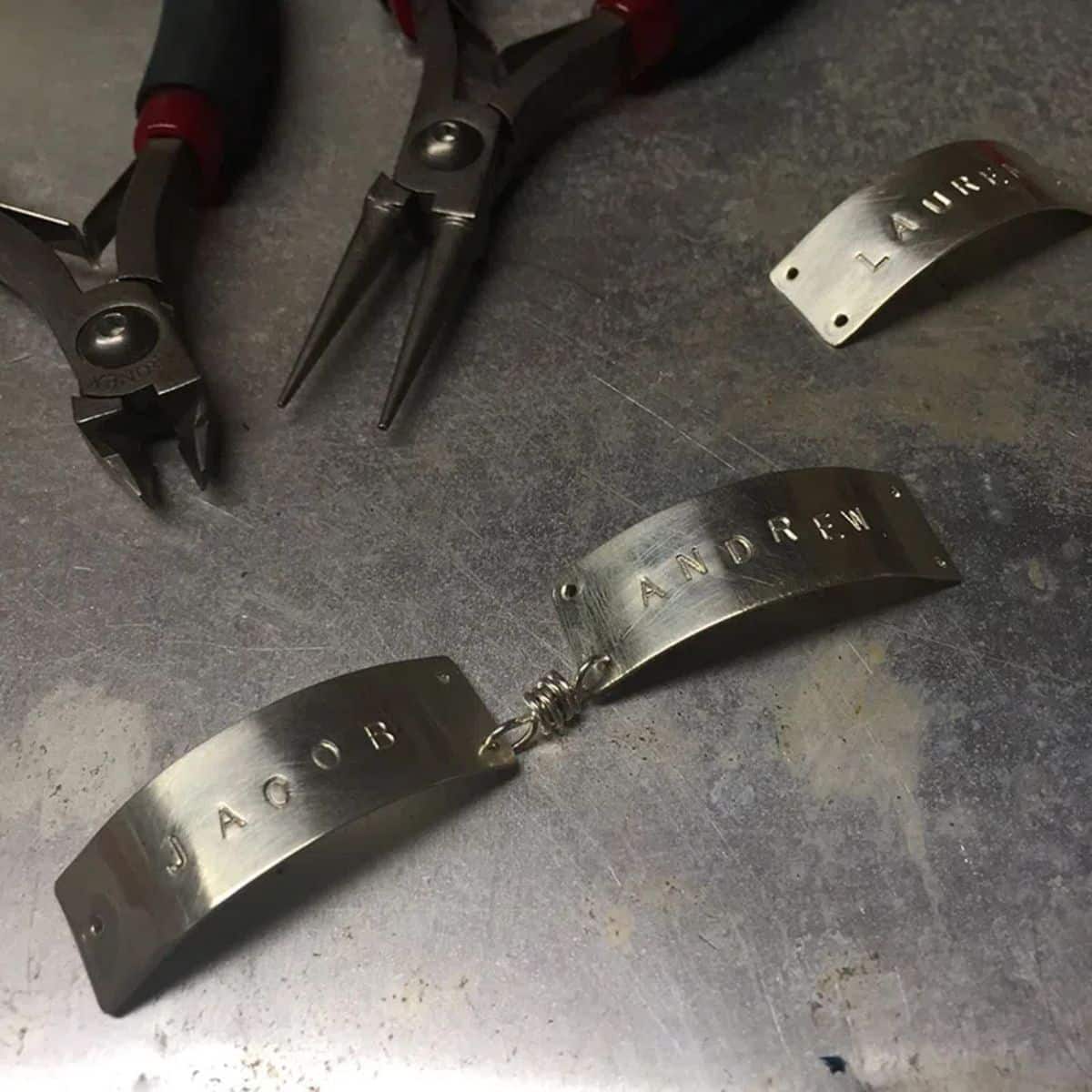 Metal Stamping for Bracelets