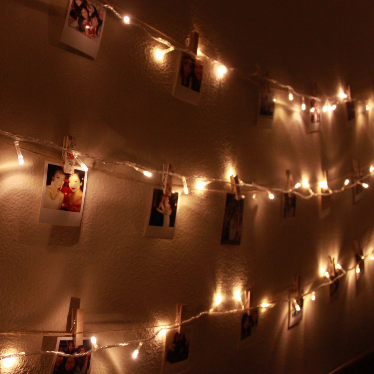 Polaroid Wall String Lights