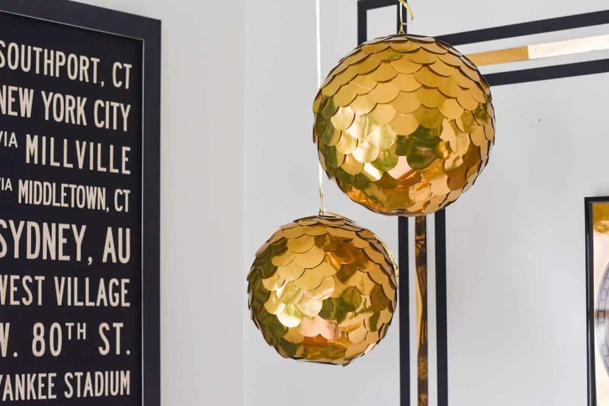 Gold Disco Ball